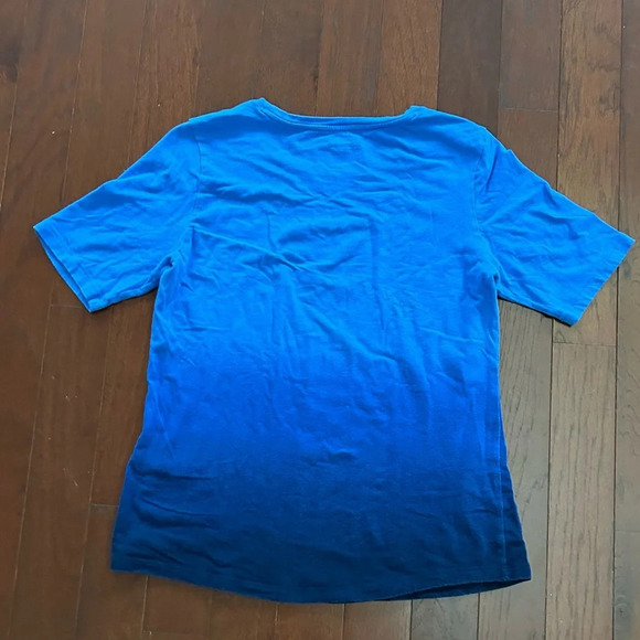 UCLA Bruins Under Armour Short Sleeve Tee Women Blue Ombre Sz M soft & stretchy - Picture 7 of 7